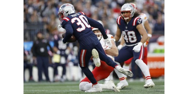 New England Patriots kohtaa liigan viimeisen sijan ensimmäistä kertaa yli kahteen vuosikymmeneen